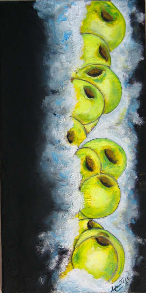 Manzanas verdes