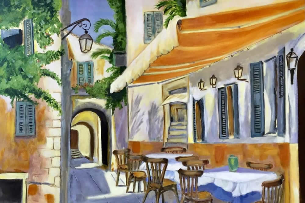 Provence Café, Homenaje a Paul Simmons